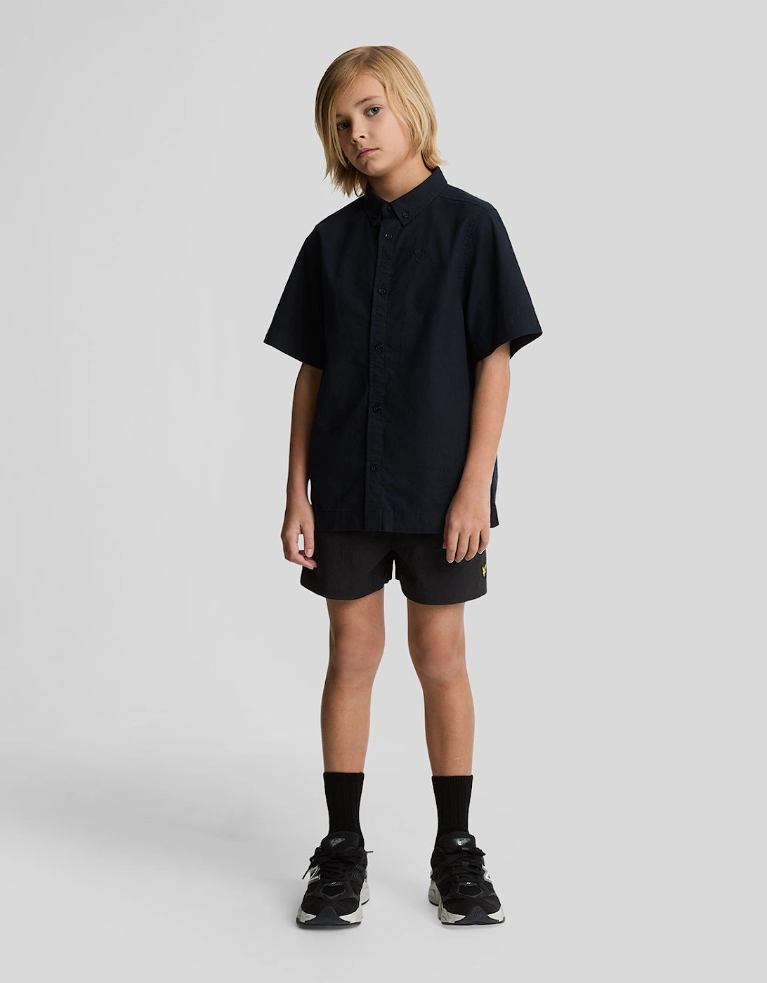 Lyle And Scott Boy's Plain Swim Shorts - Black - Size, 10 Years/11 Years