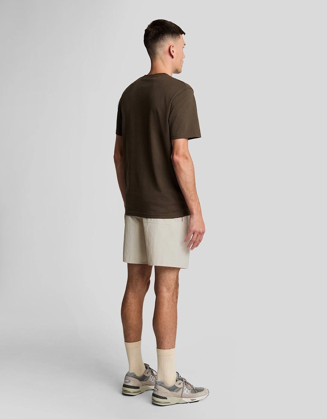 Lyle And Scott Men's Tan Plain Swim Shorts - : 39/38/32 Xxl