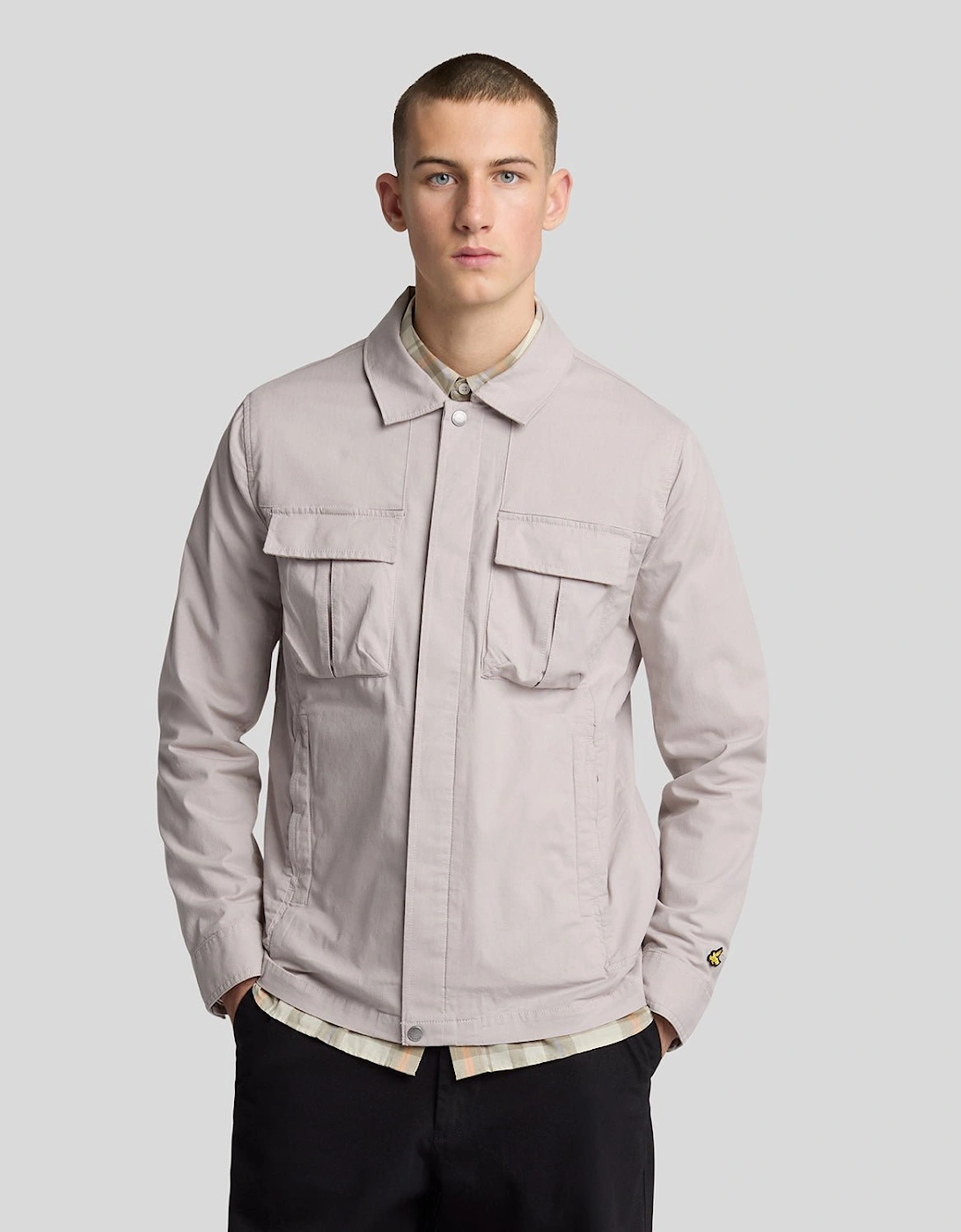 Lyle And Scott Men's Ripstop Overshirt - Size: 44/Regular