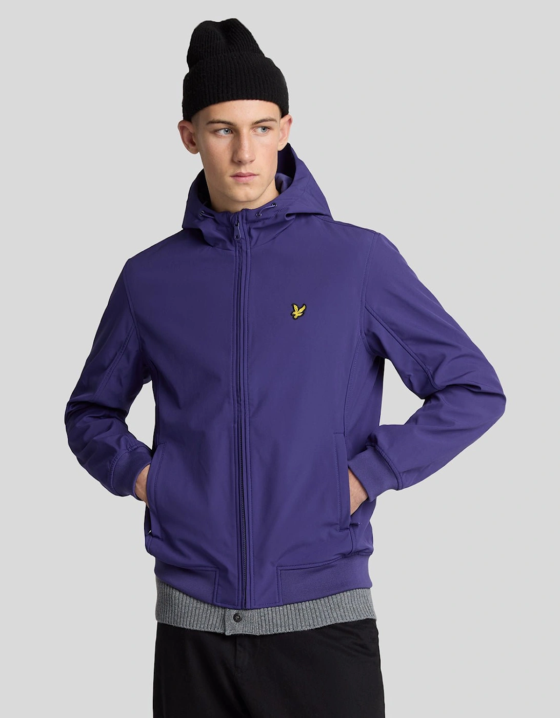 Lyle And Scott Men's Navy Mesh Back Softshell Jacket - : 38/Regular M