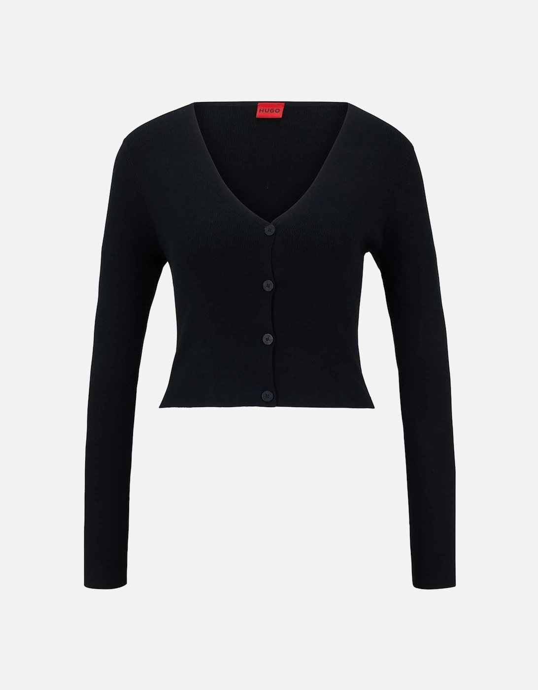 Hugo Boss Women's Sanderin Cardigan - Black - Size: 6