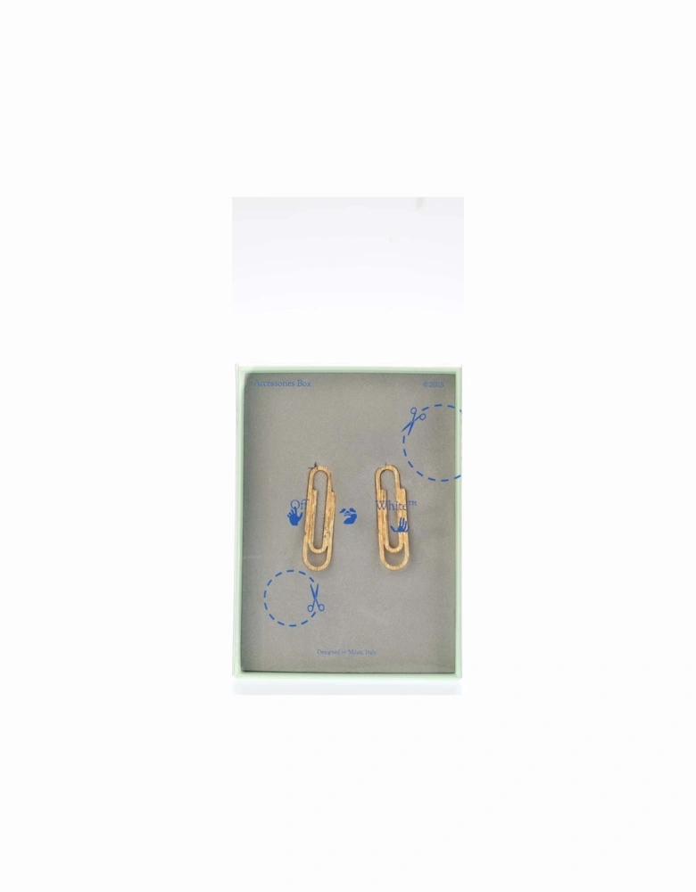 Double Paperclip Earrings