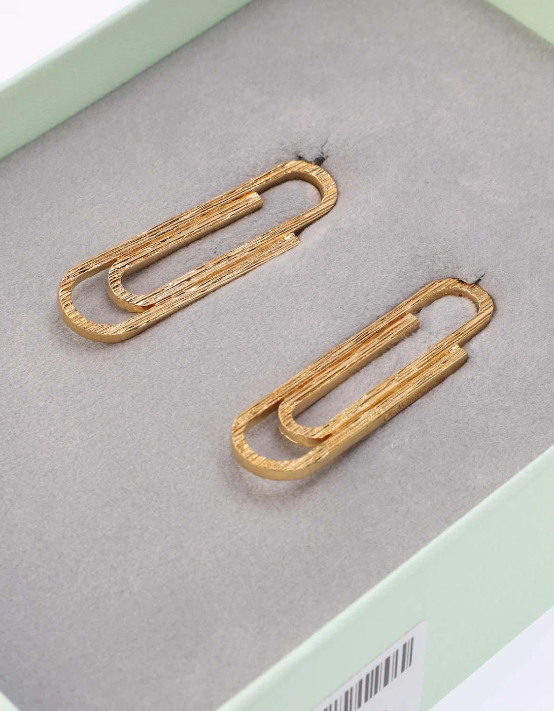 Double Paperclip Earrings