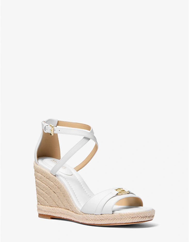 Mandy Leather Wedge Sandal