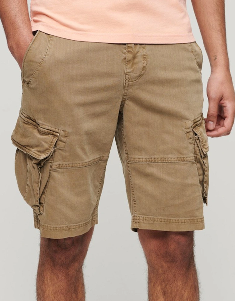 Men's Core Cargo Short Tan Khaki