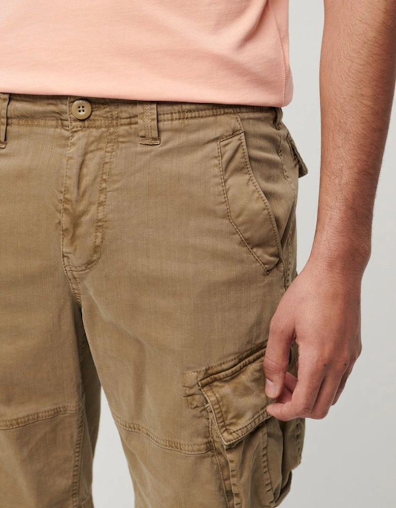 Men's Core Cargo Short Tan Khaki