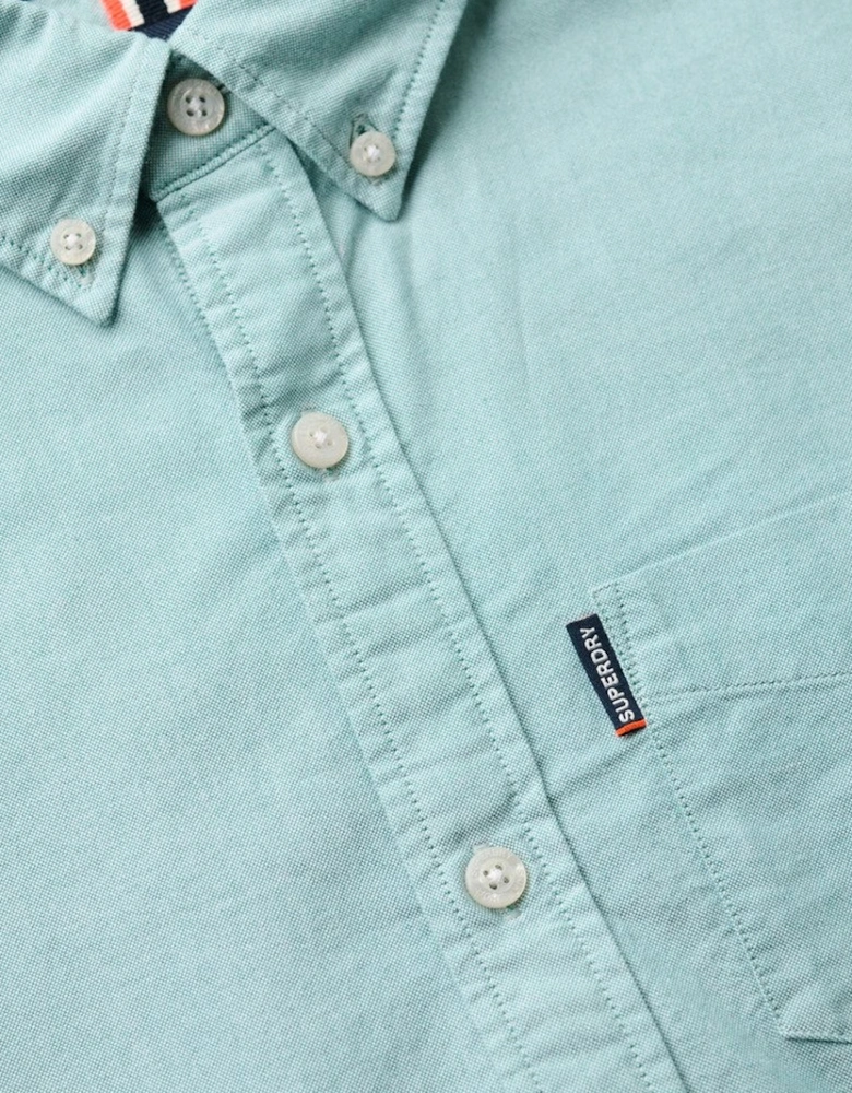 Men's Essentials Oxford Shirt Peppermint Chambray Oxford