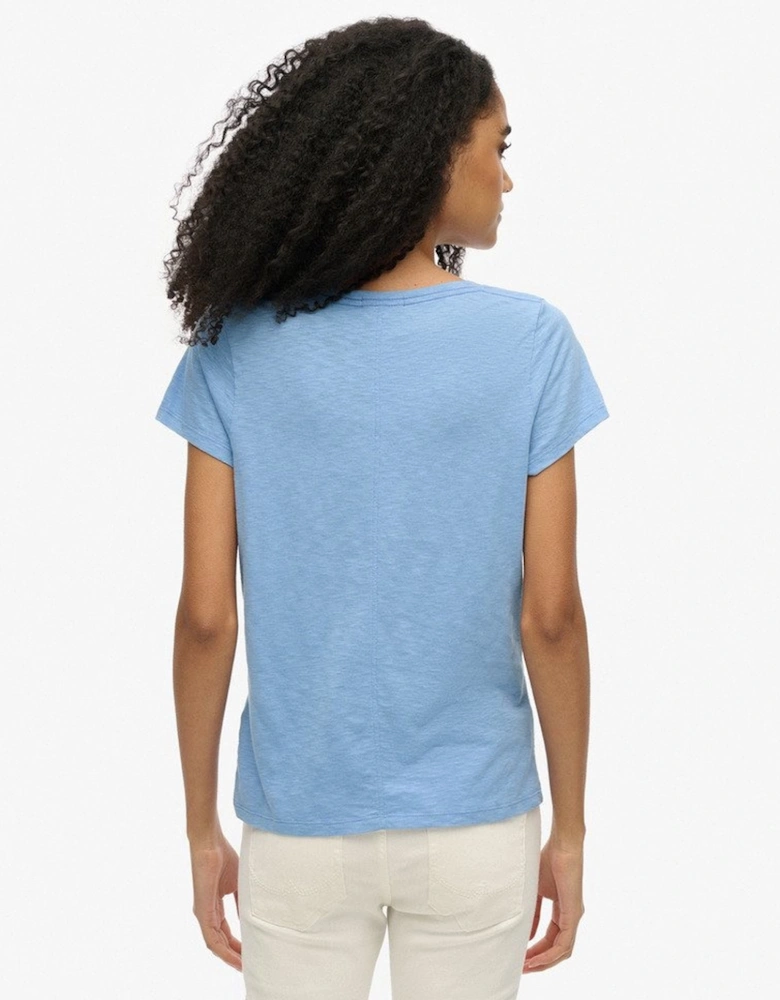 Women's Scoop Neck Tee Bluebell