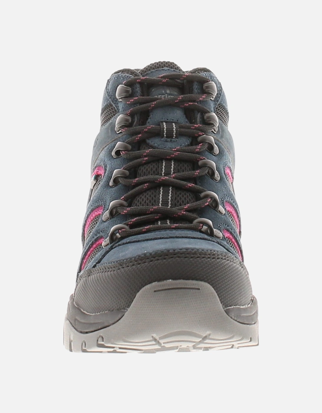 Womens Walking Boots Hawthorn Mid wt Lace Up navy black bright co UK Si