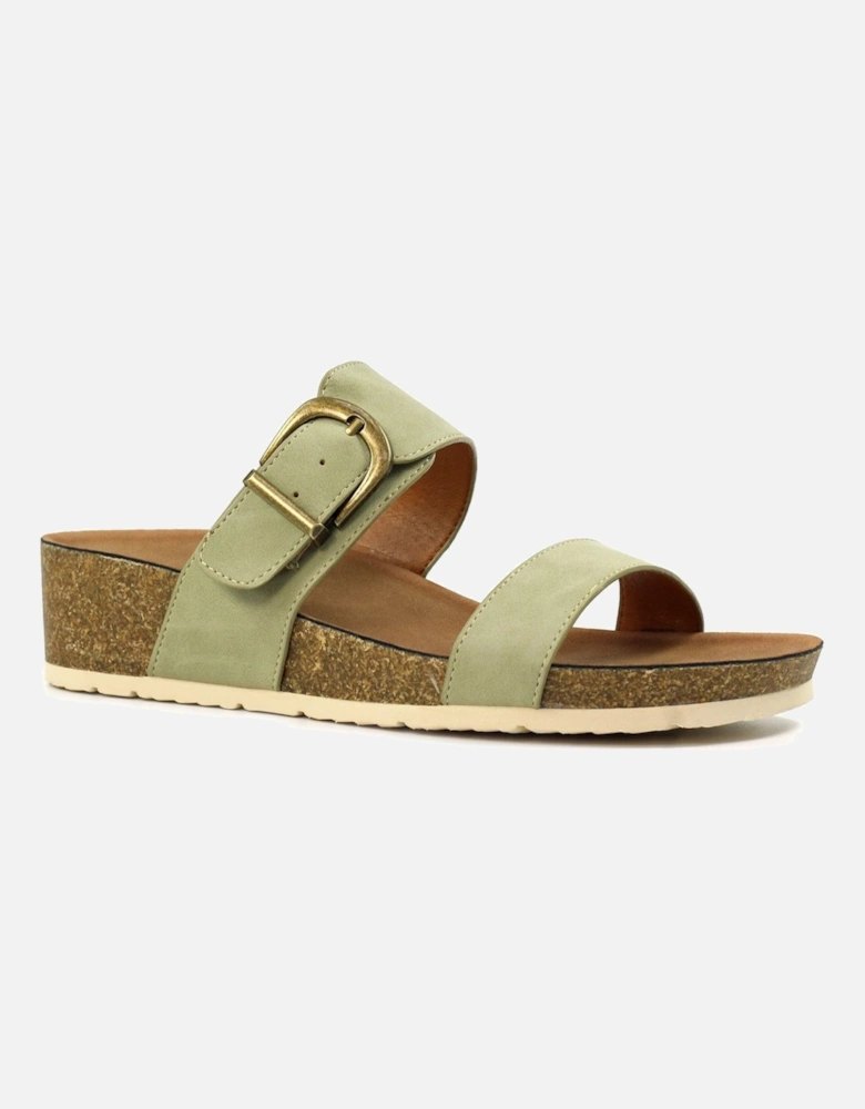 Ripple Womens Wedge Sandals