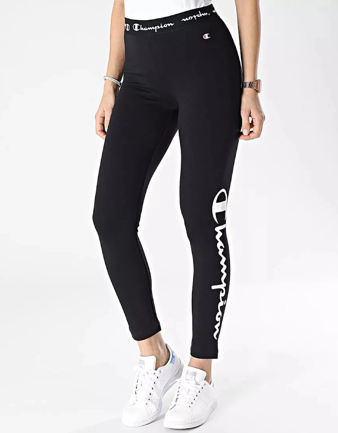 Women's Women's Champion Black Legging - Size: 10