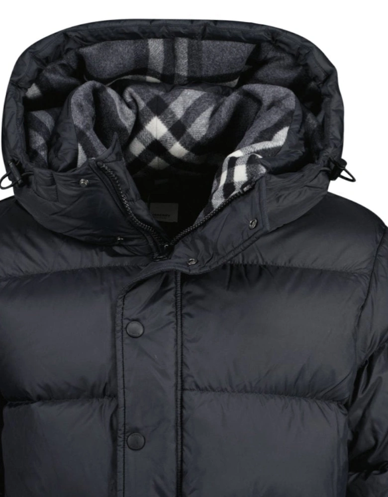 Halsby Puffer Down Jacket Black