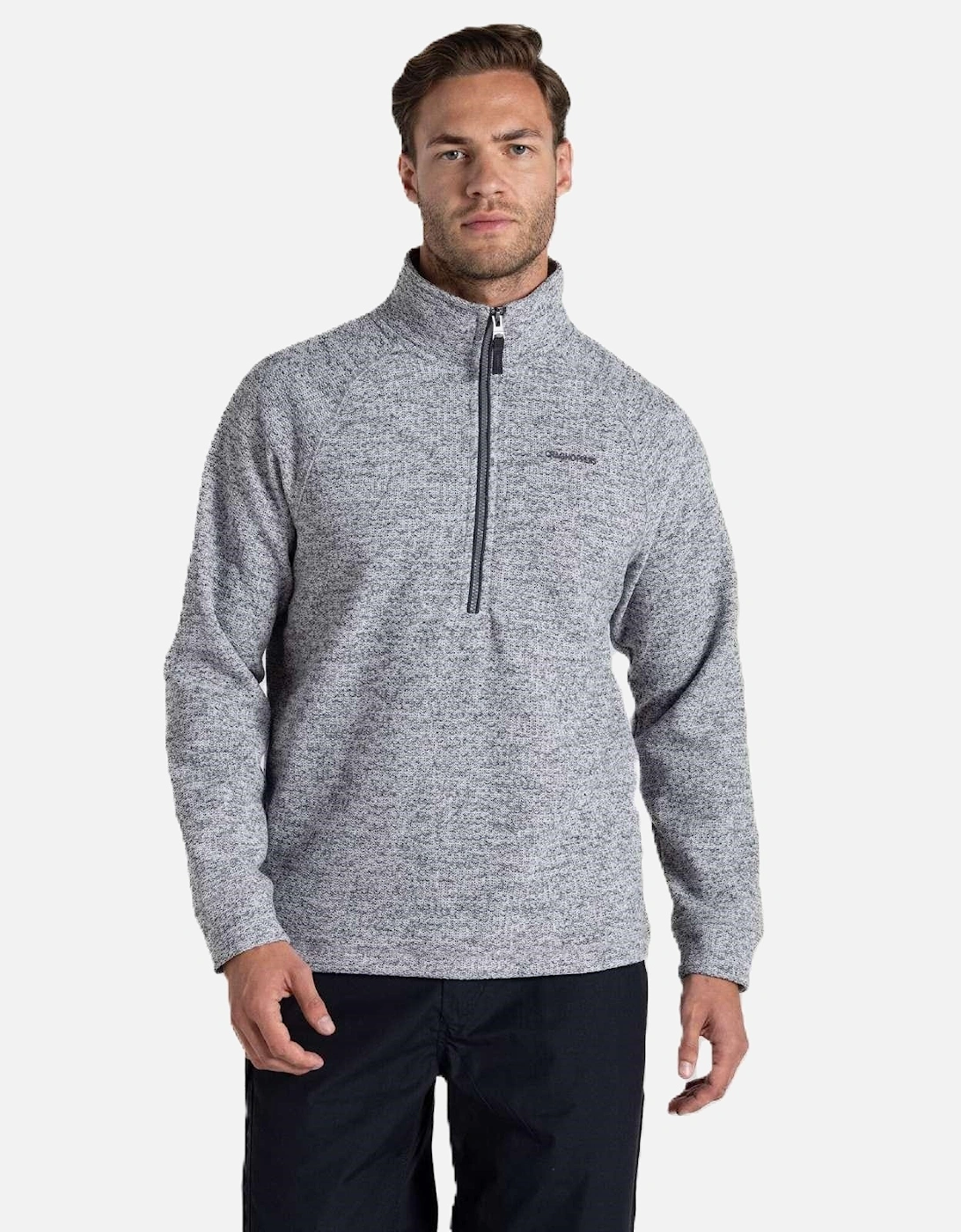 Mens Bonan Half Zip Fleece, 2 of 1