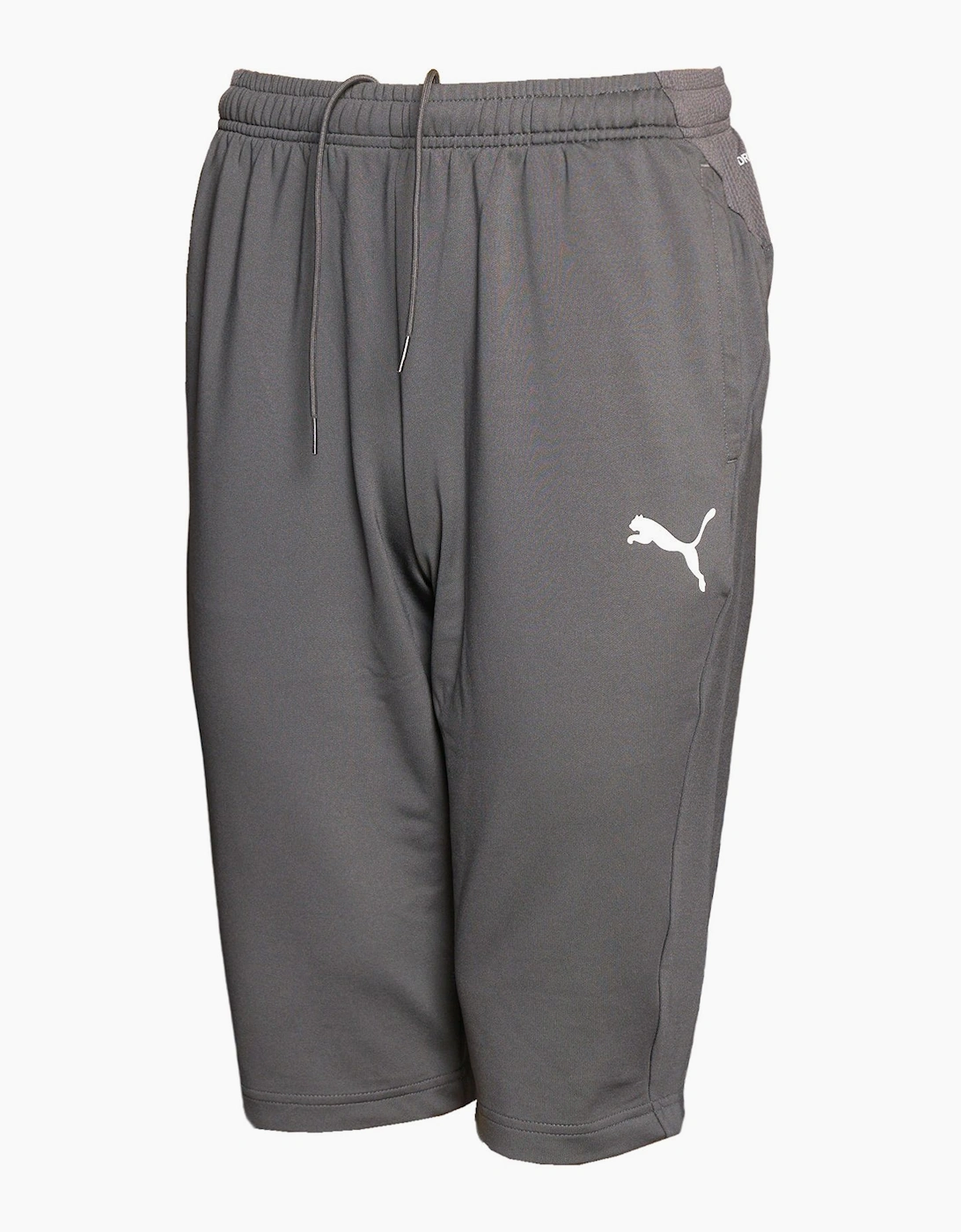 Men's Puma Long Length Men's Short - Grey - Size: 32/30/31