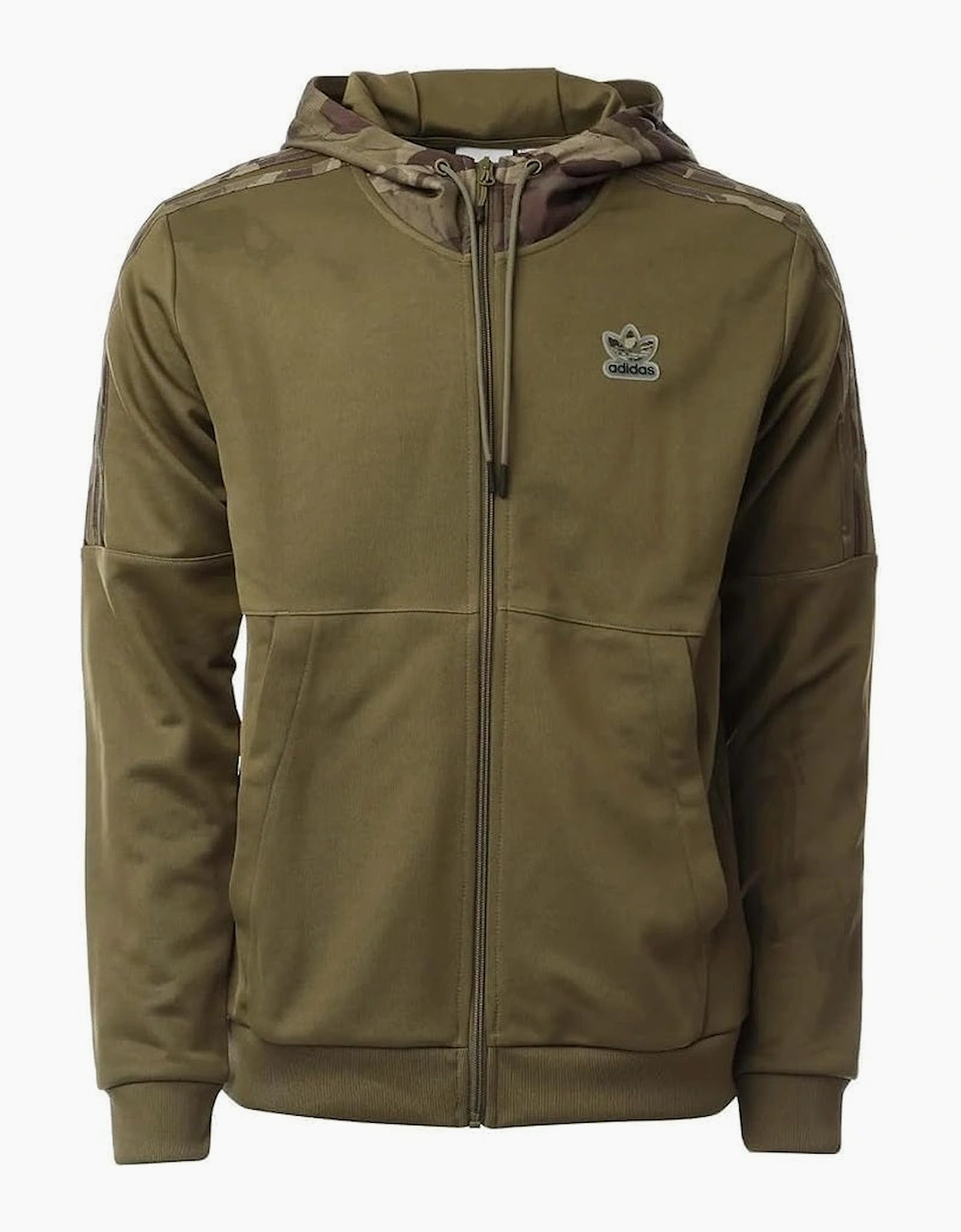 Adidas Men's Originals Full Zip Camo Hoodie  36 S
