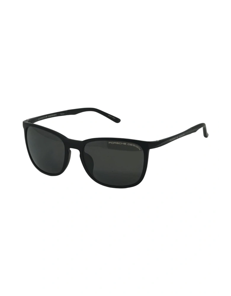 Porsche Design P8673 E Black Sunglasses