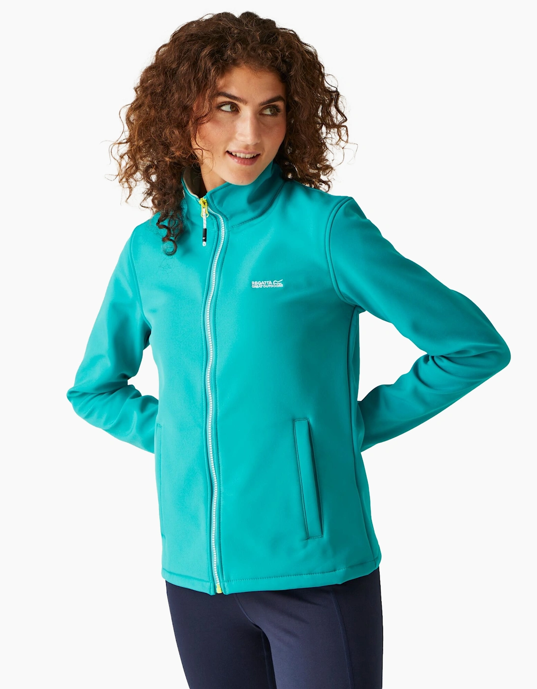 Women's Regatta Womens/Ladies Connie V Softshell Walking Jacket - Blue - Size: 20