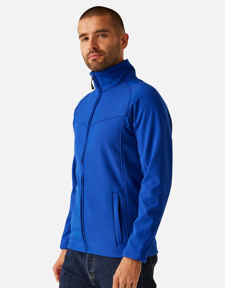 Uproar Mens Softshell Wind Resistant Fleece Jacket