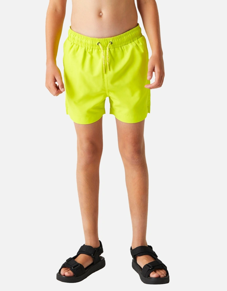 Childrens/Kids Skander III Plain Swim Shorts