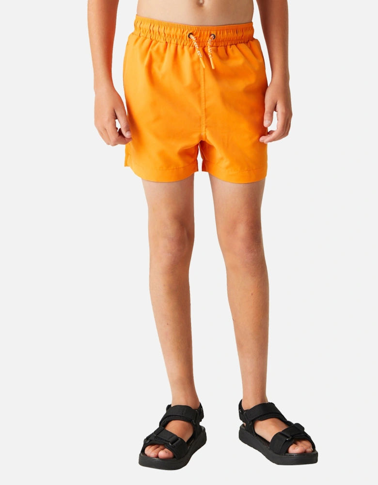 Childrens/Kids Skander III Plain Swim Shorts