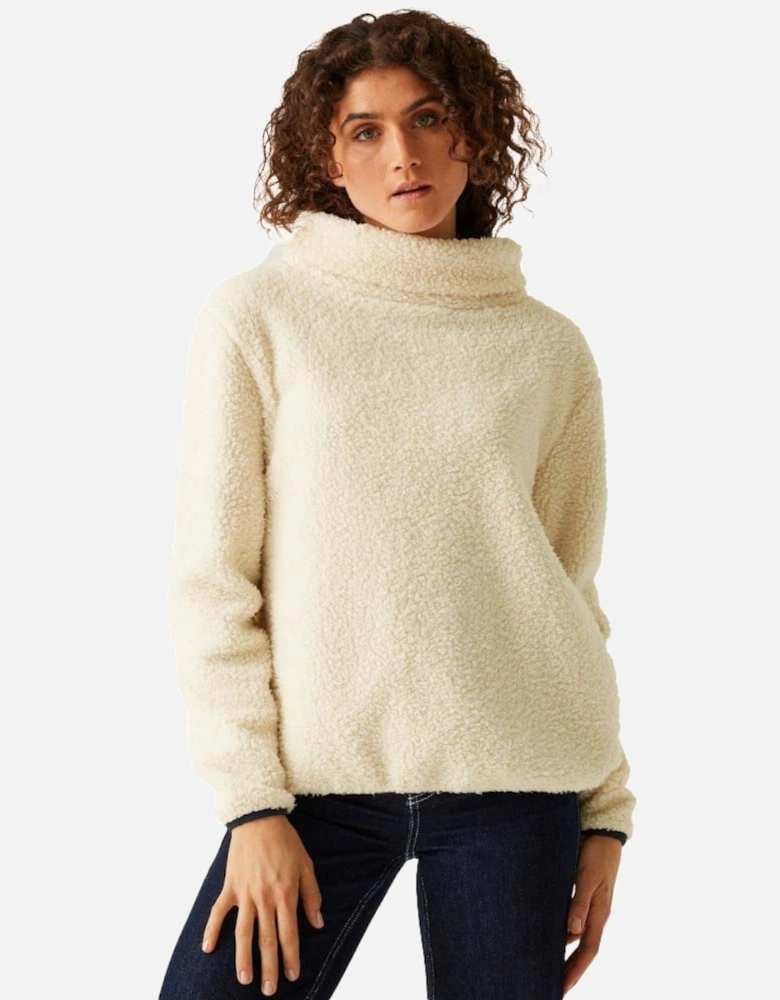 Womens Ria Over The Head Cowl Neck Sweatshirt