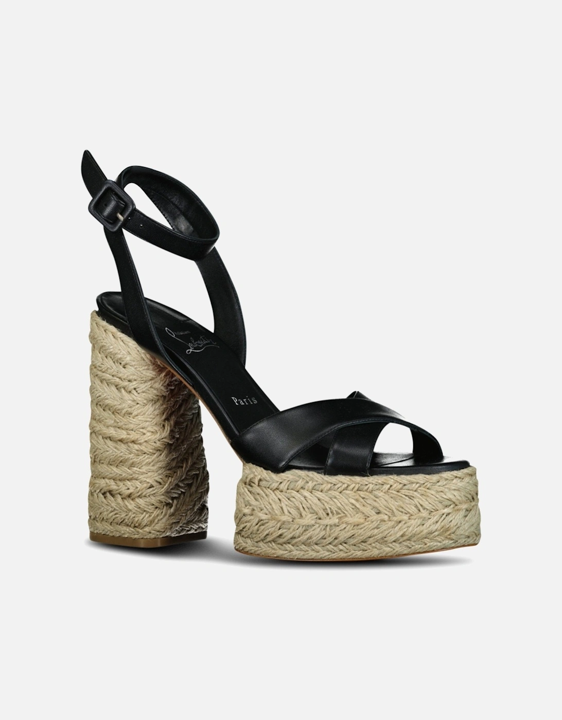 Super Maria Linen Sole Black