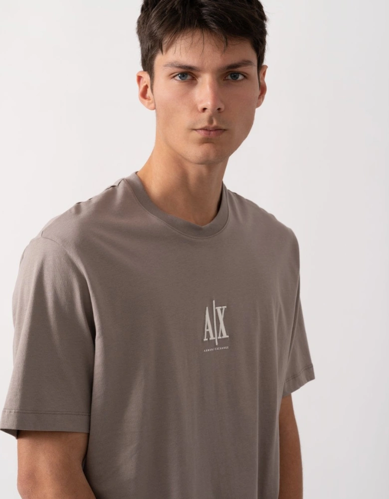 Mens Embroidered A|X Centre Logo T-Shirt