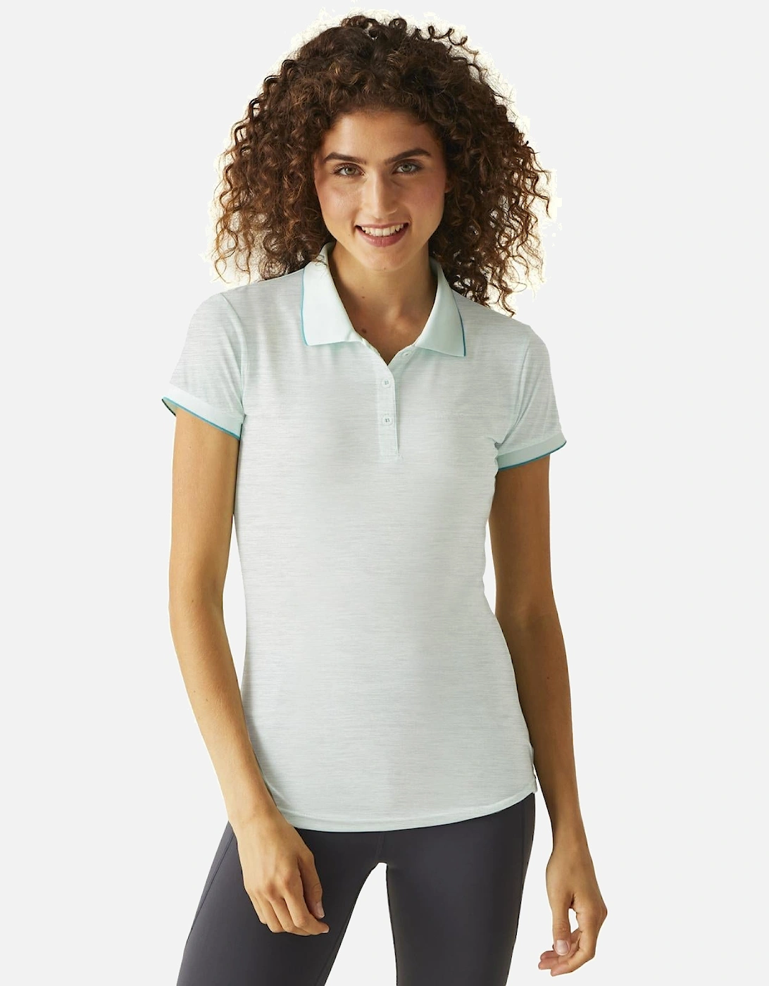 Womens Remex II Active Polo Shirt, 2 of 1