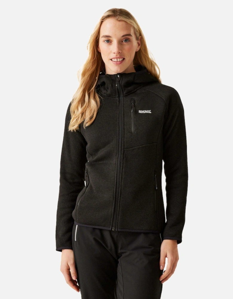 Womens Hood Newhill Full Zip Hooded Fleece Jacket