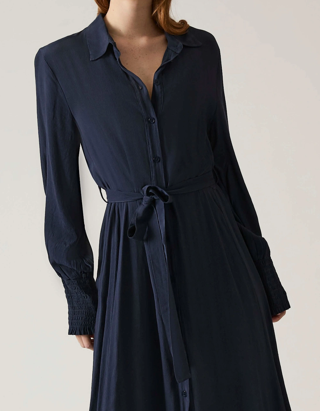 Navy Midi Dress