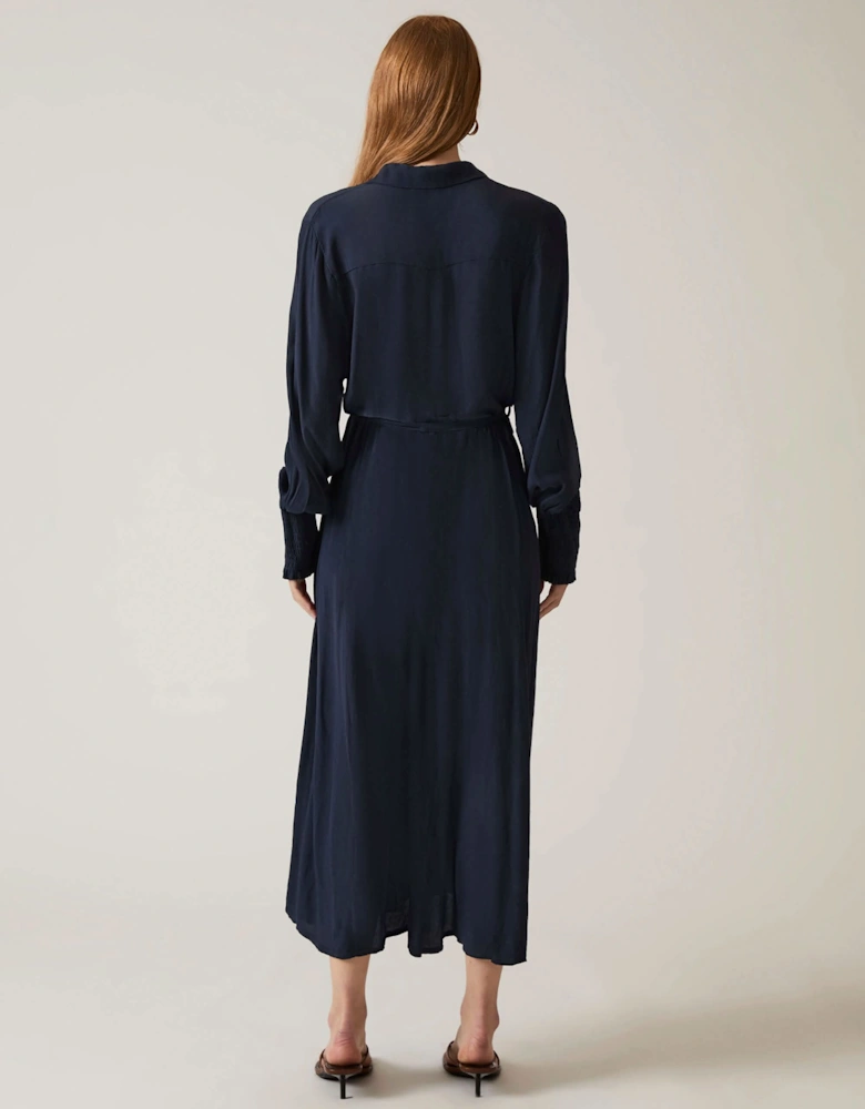 Navy Midi Dress