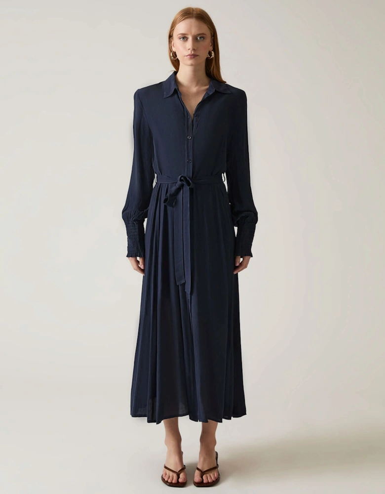 Navy Midi Dress