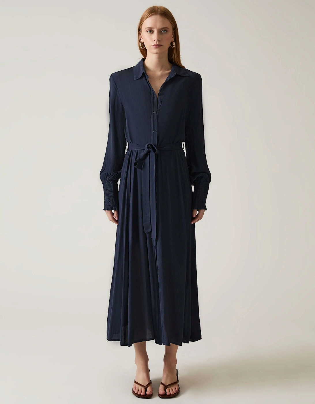 Navy Midi Dress, 7 of 6