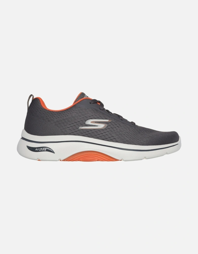 Arch Fit 2.0 Idyllic Textile Men's Charcoal/Orange Trainers