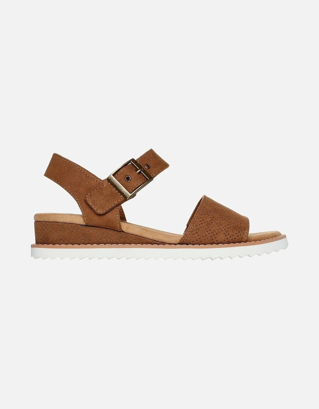 model Desert Kiss Serendipitous Sandal Female in Chestnut