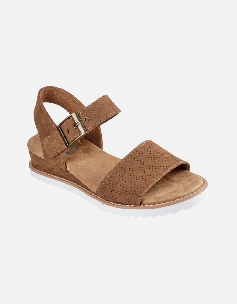 model Desert Kiss Serendipitous Sandal Female in Chestnut