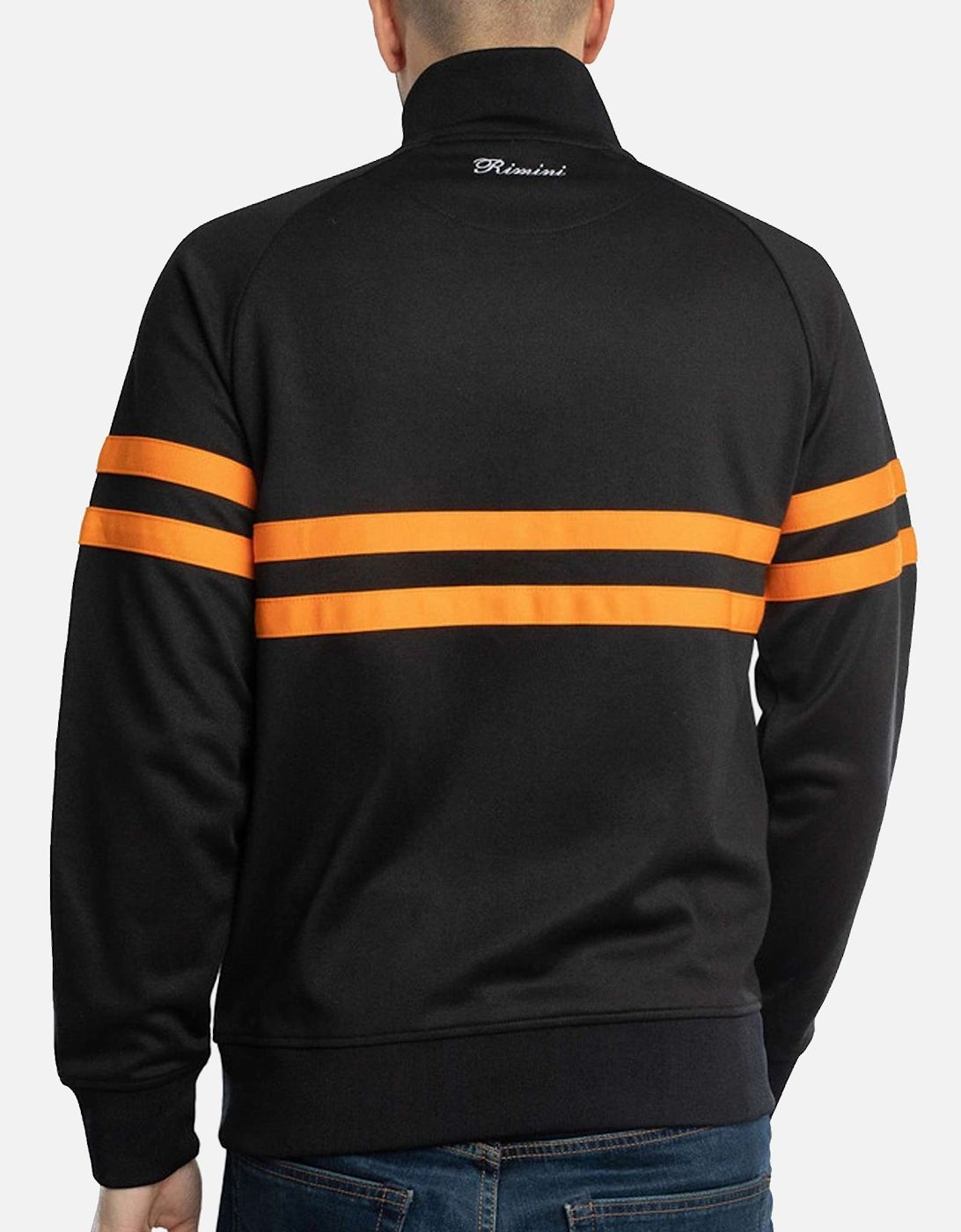 Rimini Track Top Jacket Black/Orange