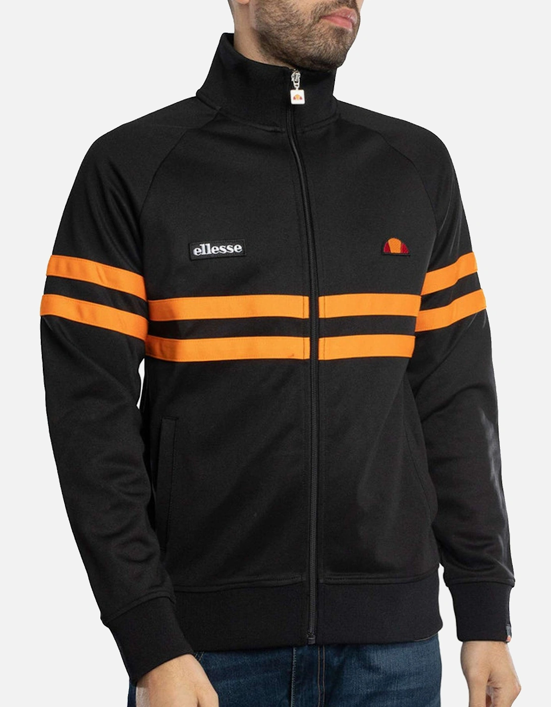 Rimini Track Top Jacket Black/Orange