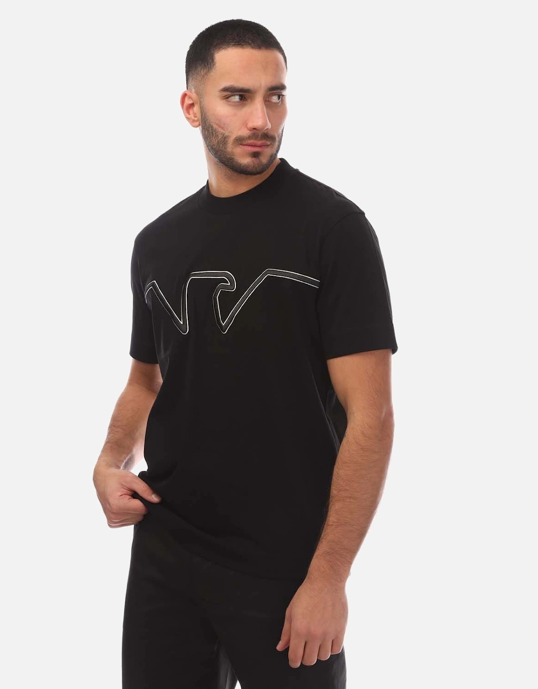 Raised Logo Embroidered T-Shirt, 5 of 4