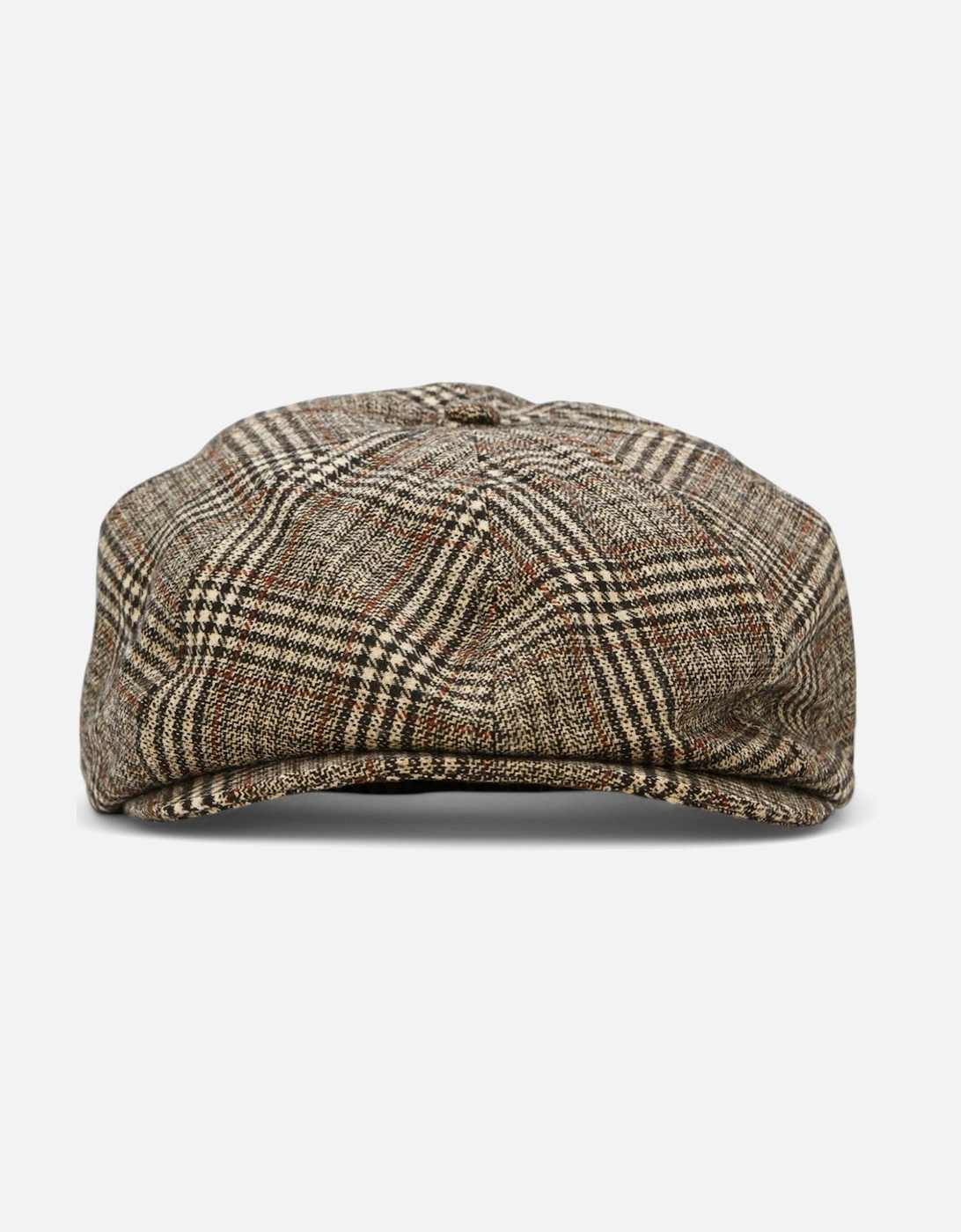 Brood Snap Cap - Khaki/Brown Plaid