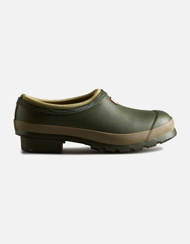 Womens Dark Green Matt WFF1088RMA-DOC Gardener Clogs