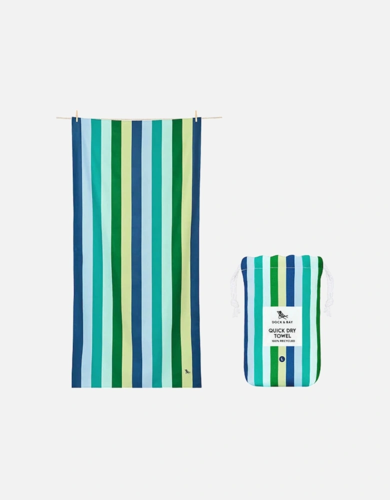 Beach Towel X Large - Cool Lagoon