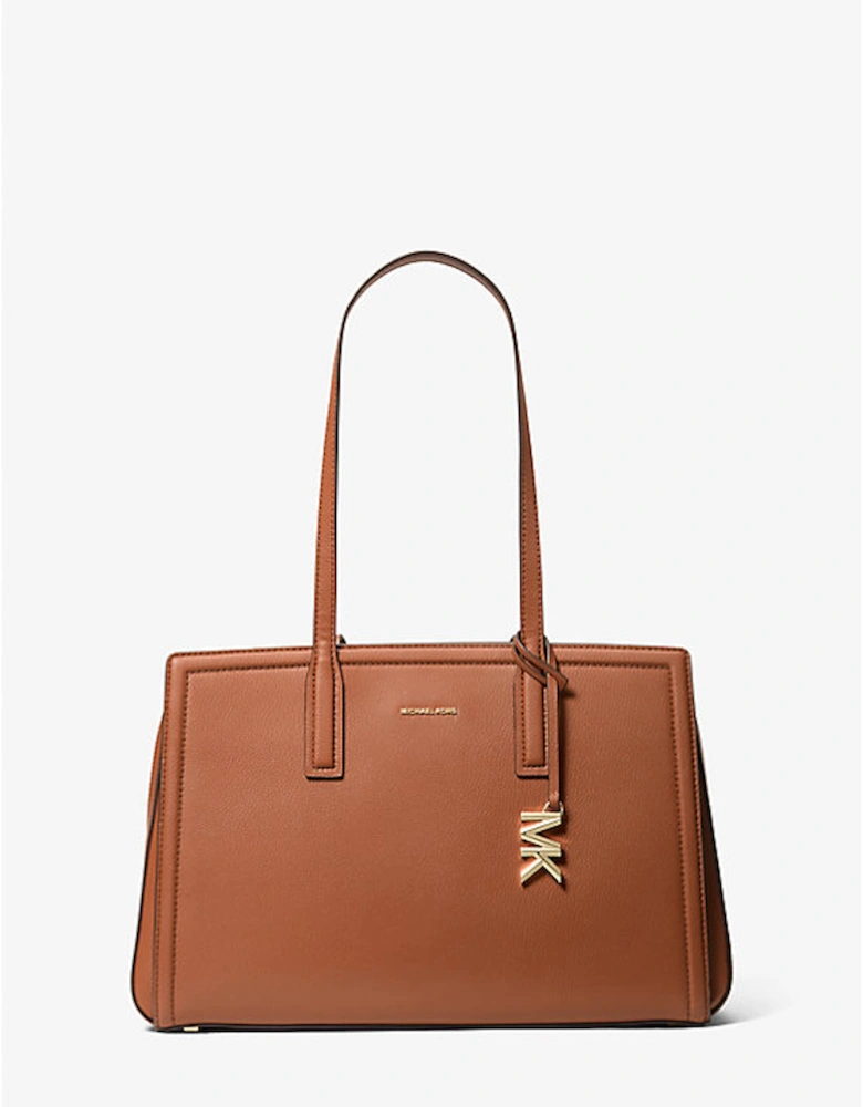 Laila Medium Leather Tote Bag