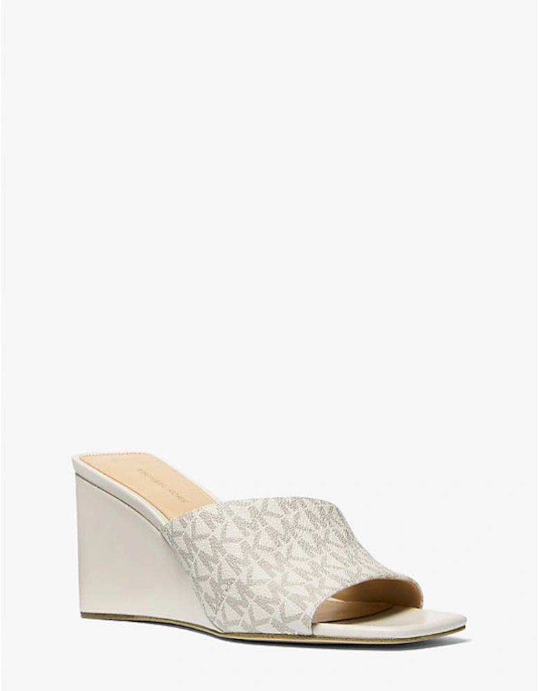 Merriam Signature Logo Wedge Sandal