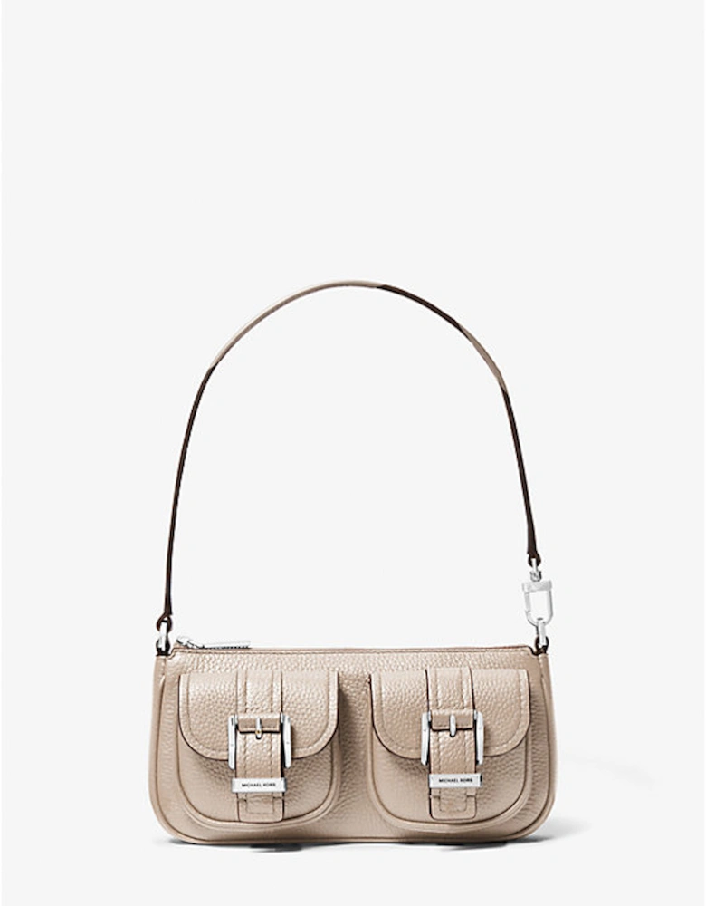 Zoe Small Pebbled Leather Pochette