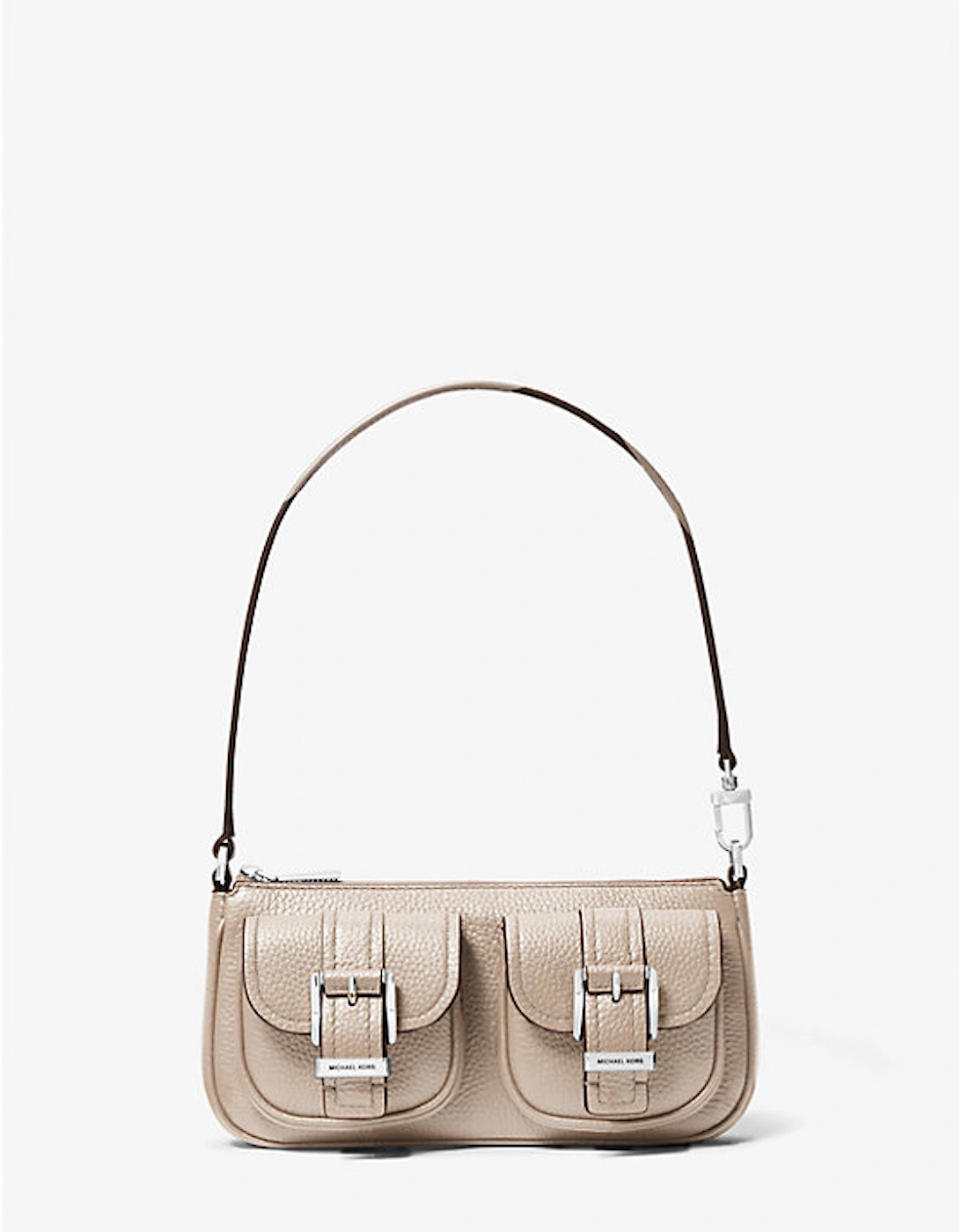 Zoe Small Pebbled Leather Pochette, 2 of 1