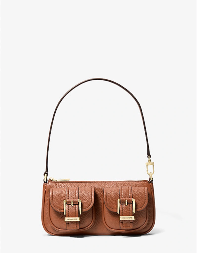 Zoe Small Pebbled Leather Pochette