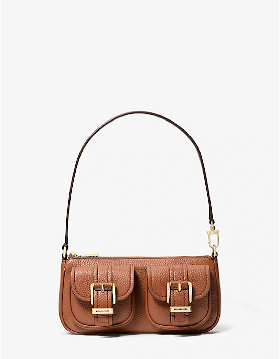 Zoe Small Pebbled Leather Pochette, 2 of 1