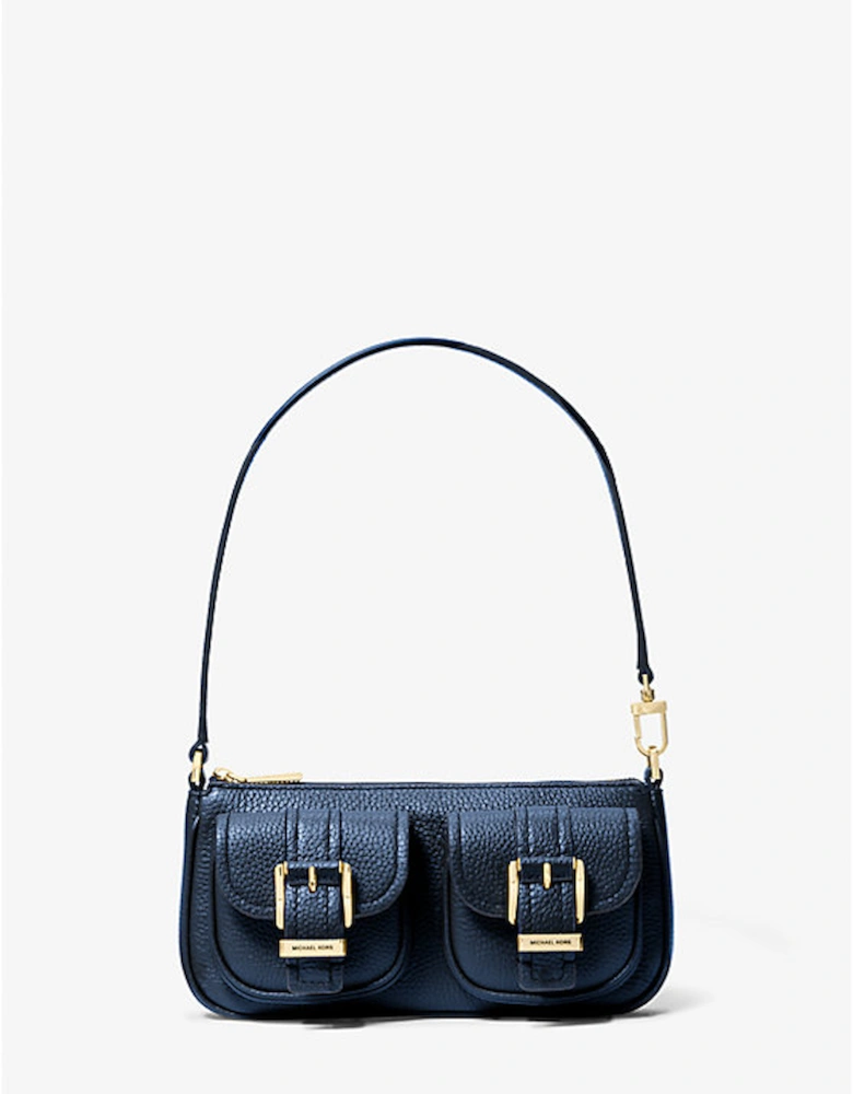 Zoe Small Pebbled Leather Pochette