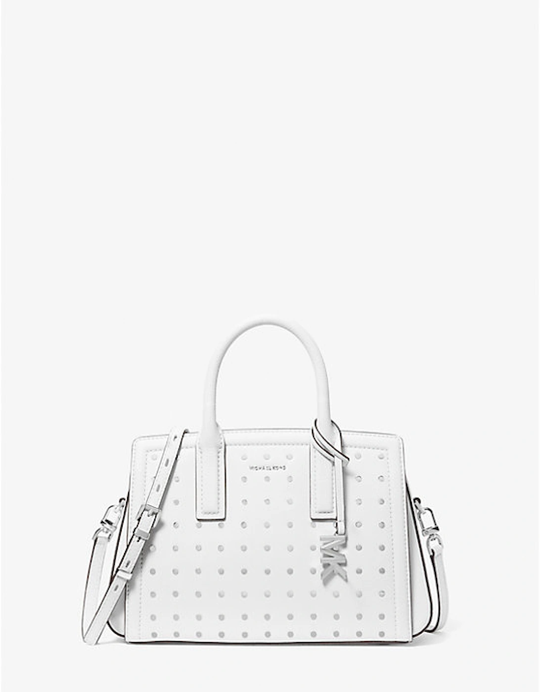 Laila Small Studded Leather Satchel, 2 of 1